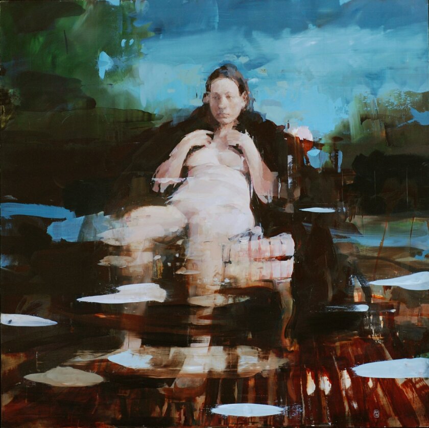 Detail from Alex Kanevsky's "Painting for Velasquez" (2010). Image courtesy of Dolby Chadwick Gallery.