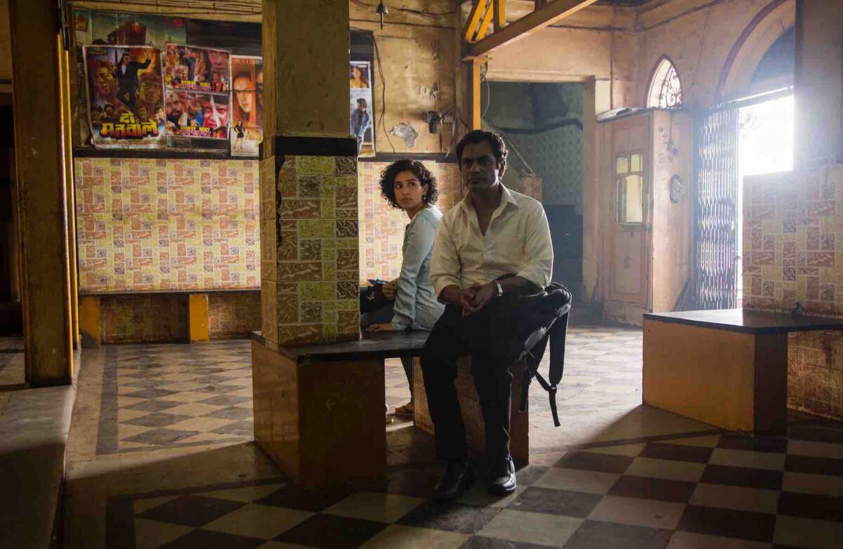 Sanya Malhotra and Nawazuddin Siddiqui appear in the movie "Photograph," by Ritesh Batra, an official selection of the Premieres program at the 2019 Sundance Film Festival.