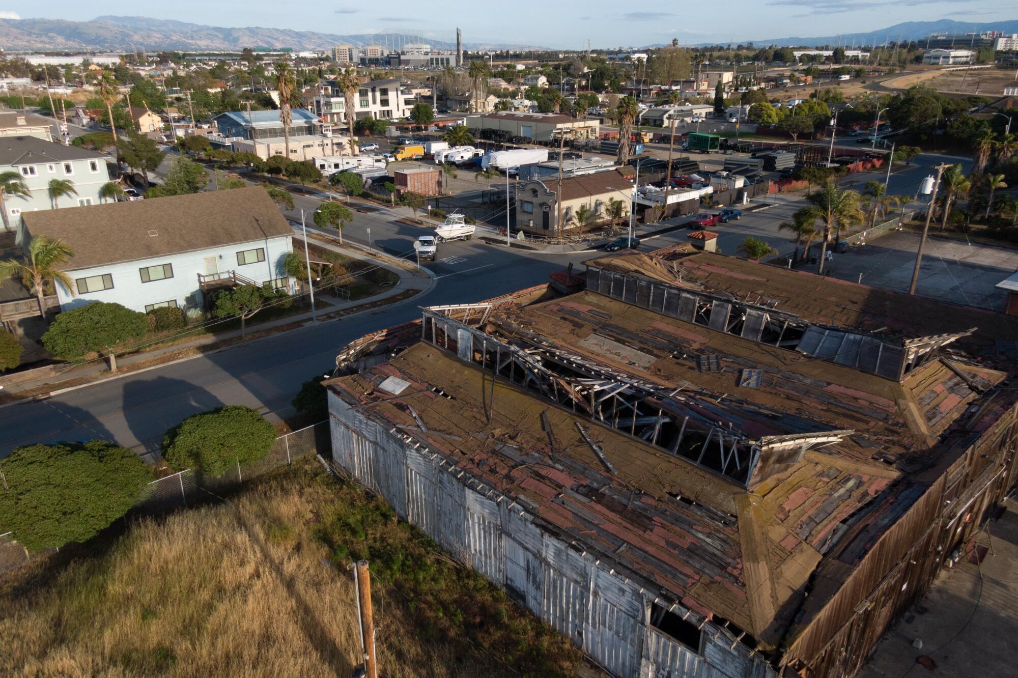 An old cannery in Alviso.