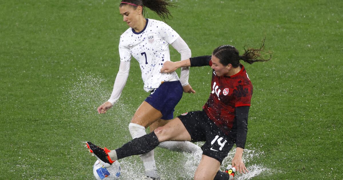 The United States and Canada were forced to play under horrific and dangerous conditions during the CONCACAF W Gold Cup