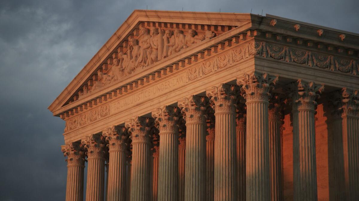 The Supreme Court in Washington on Oct. 4.