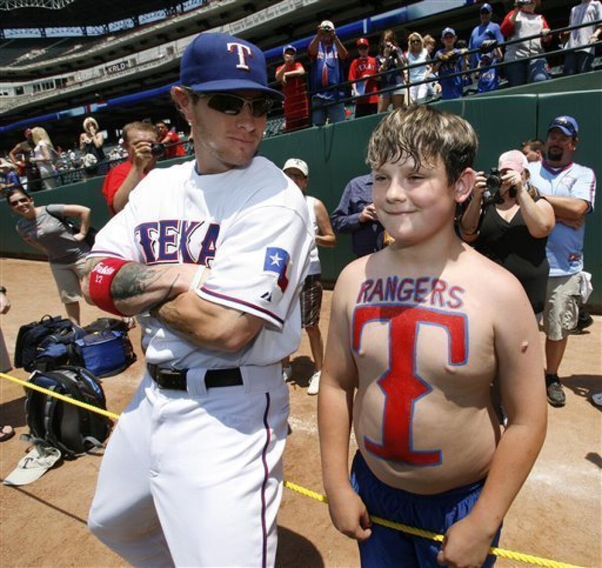 Texas Rangers outfielder Josh Hamilton can only prove his worth