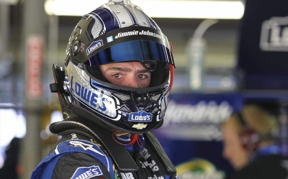 Don't look now, Chase for the Cup leaders, but Jimmie Johnson is lurking nearby.
