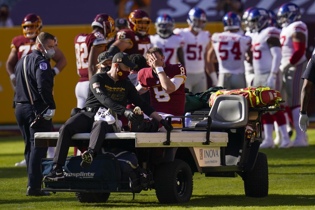 Washington QBs vs. the NY Giants - Washington Times