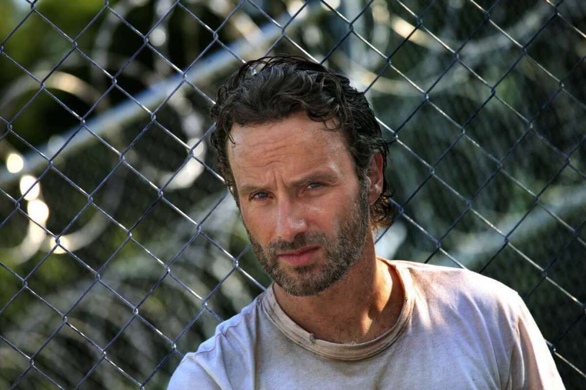 Andrew Lincoln portrays Rick Grimes on AMC's zombie hit "The Walking Dead."