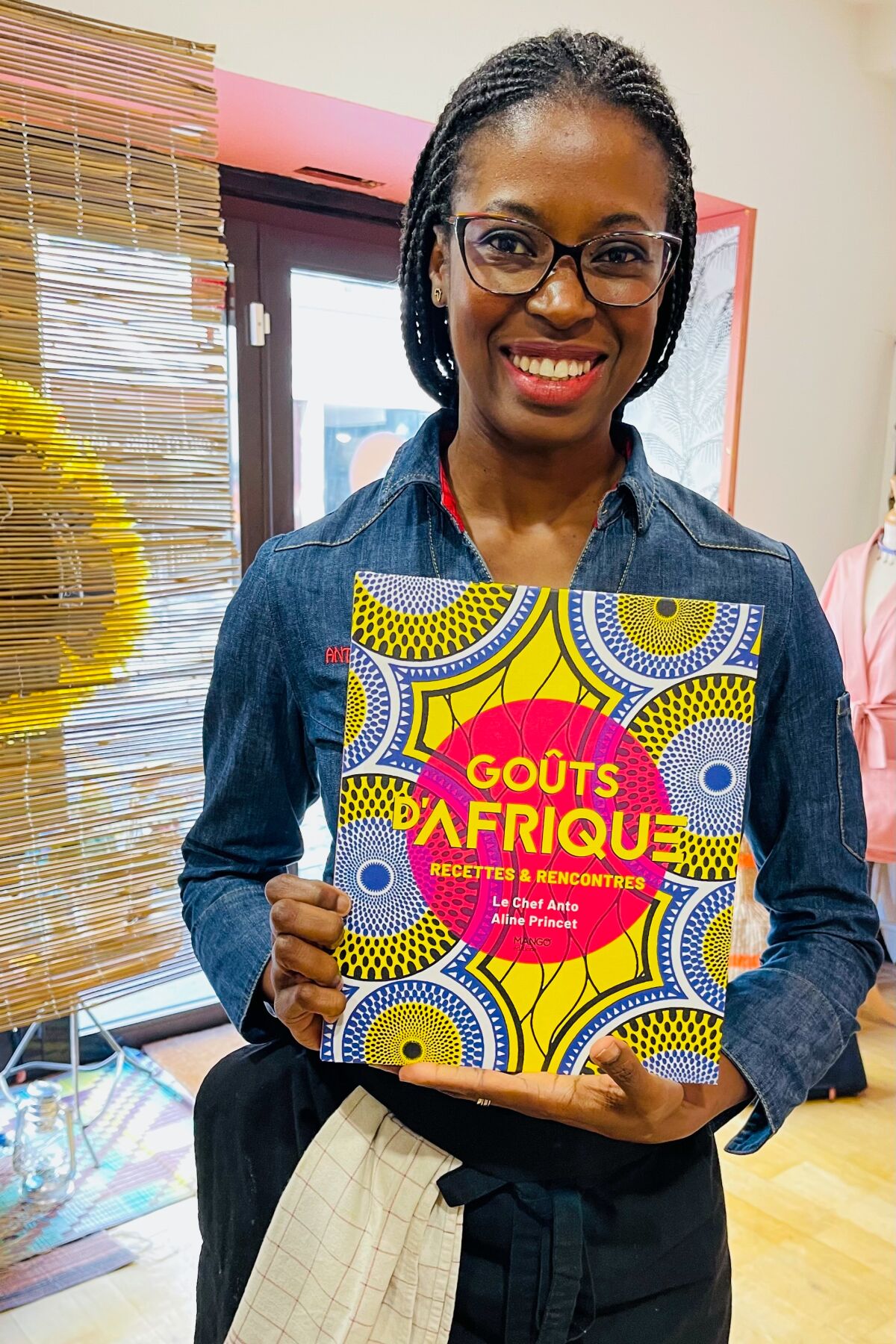 Chef Anto Cocagne, author of "Saka Saka: Adventures in African Cooking."