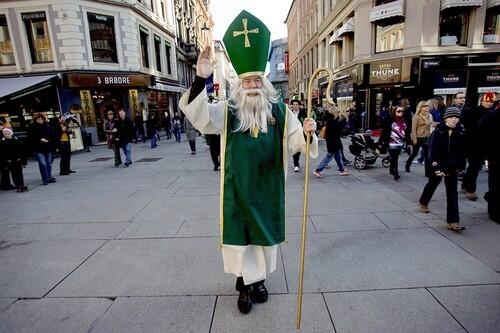 St. Patrick's Day parade in Norway