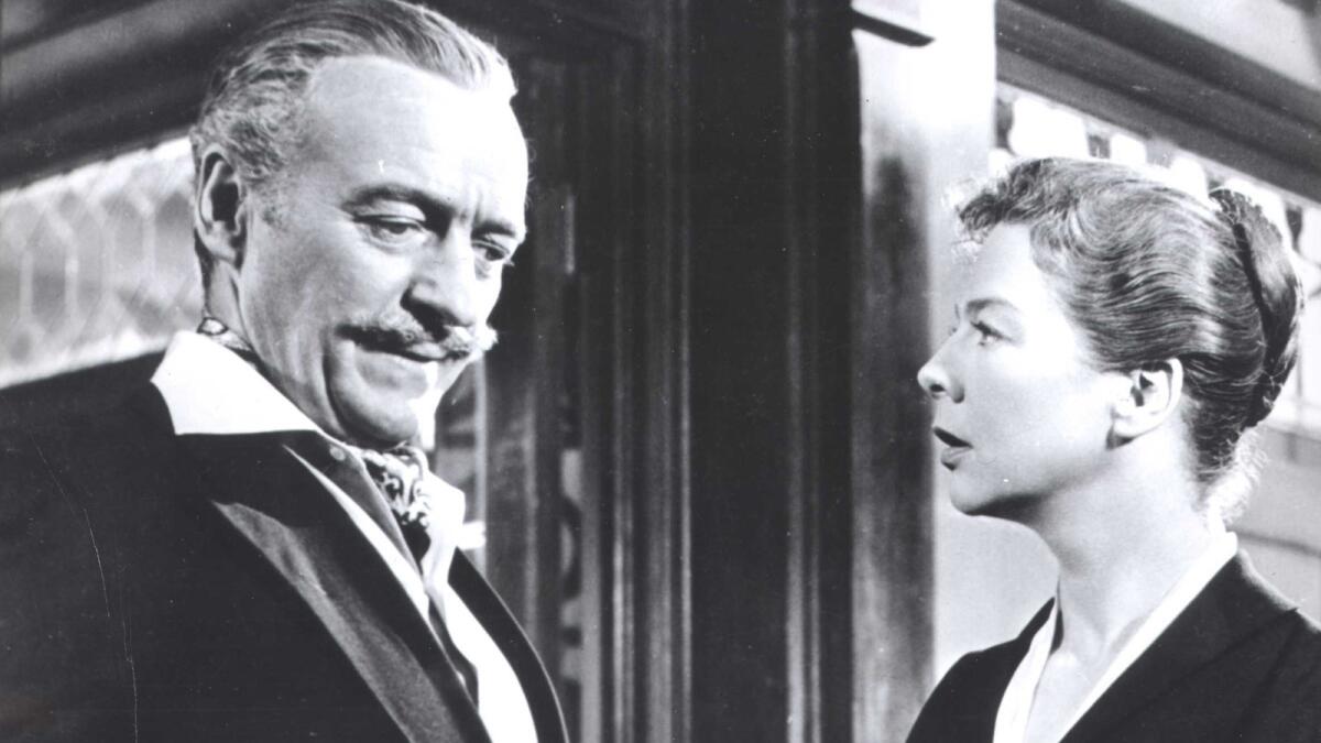David Niven and Wendy Hiller in 1958's "Separate Tables."