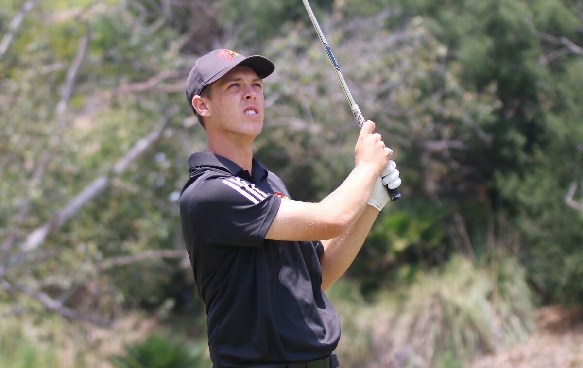 2022 CIF individual champ Phillip Kench of Torrey Pines.
