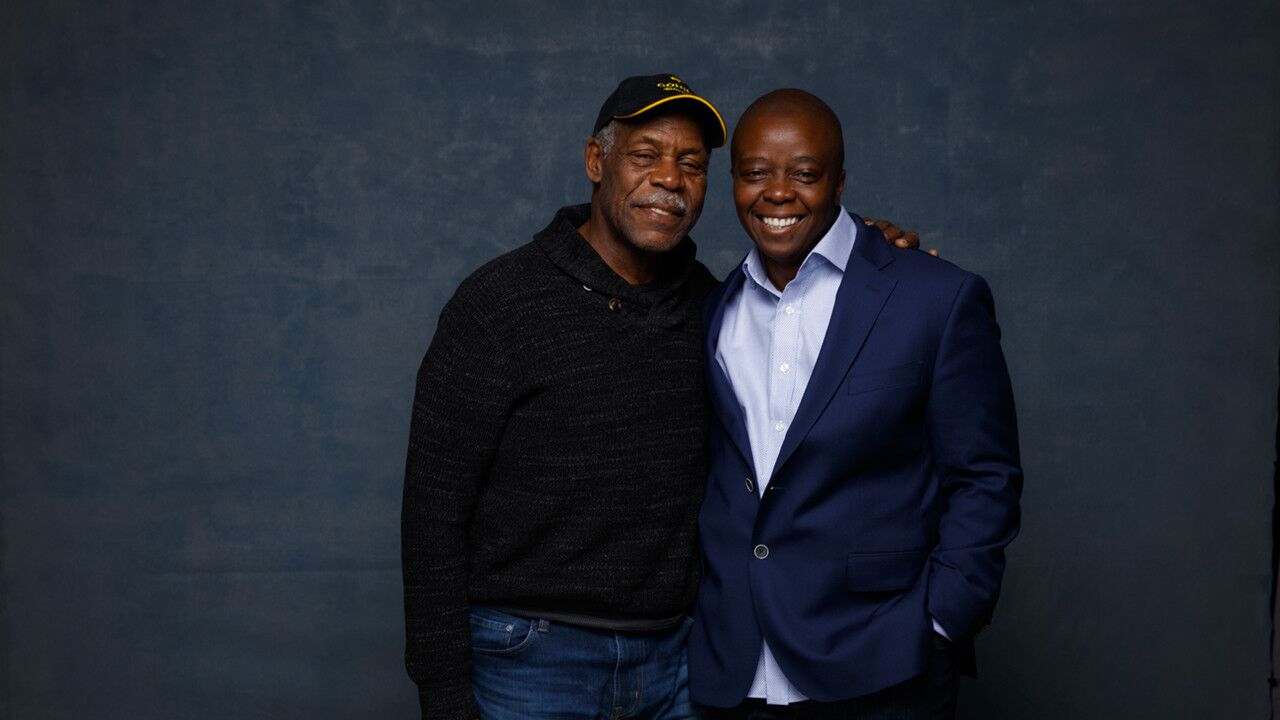 Executive Producer Danny Glover, left, and director Yance Ford from the documentary film "Strong Island."