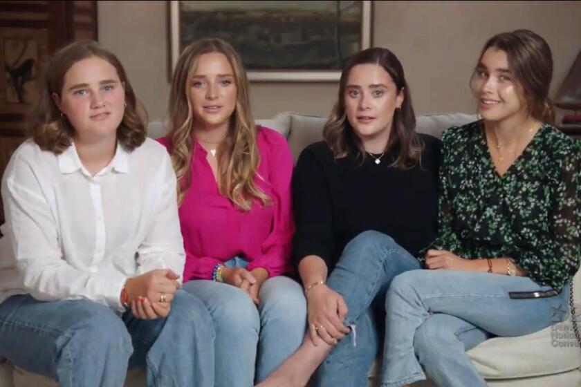 Joe Biden's four granddaughters say they urged him to run for president.
