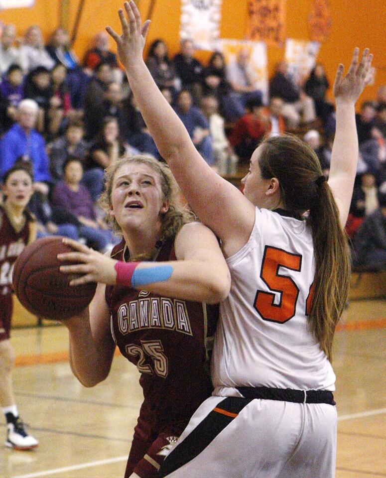 Photo Gallery: La Canada vs. South Pasadena league girls basketball