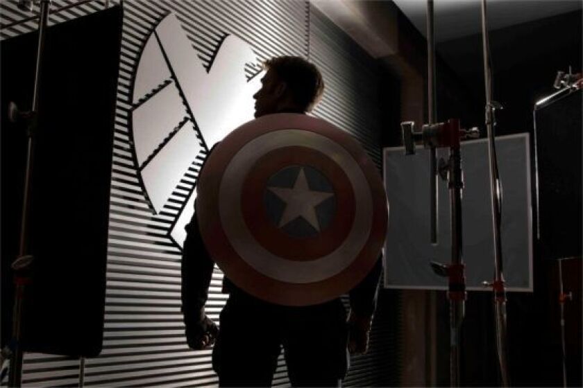 Chris Evans in Marvel Studios' 'Captain America: Winter Soldier.'