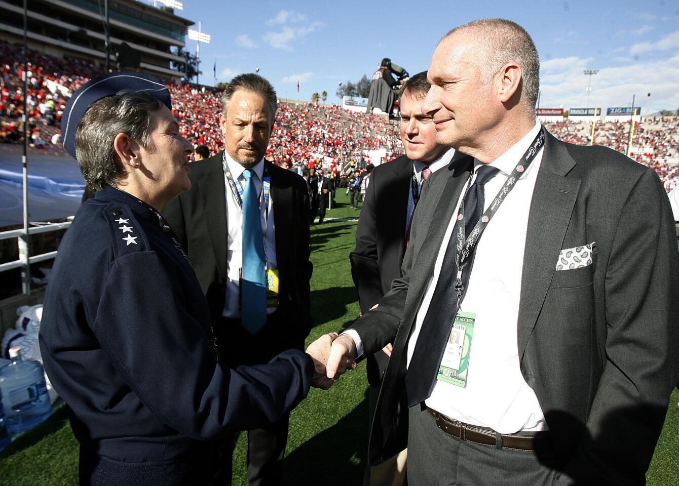 Photo Gallery: Behind the scenes at the Rose Bowl