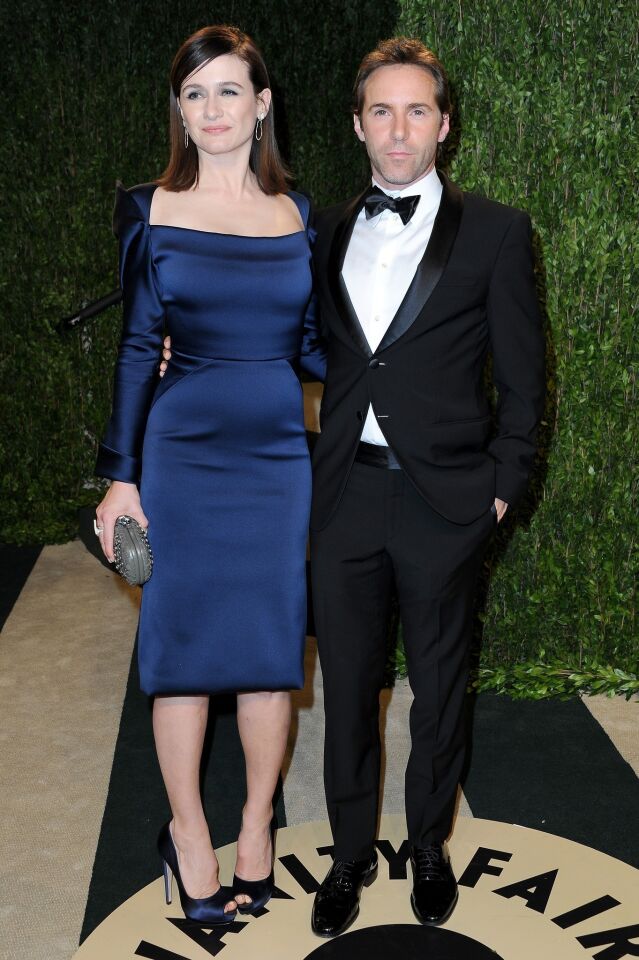 "The Newsroom" actress Emily Mortimer and her husband, actor Alessandro Nivola.