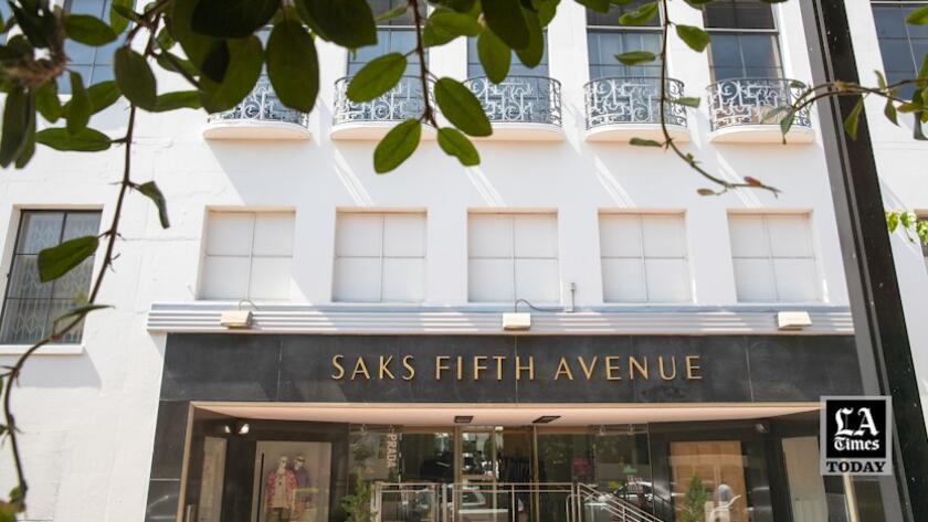 Saks Fifth Avenue  Shopping in Beverly Hills, Los Angeles
