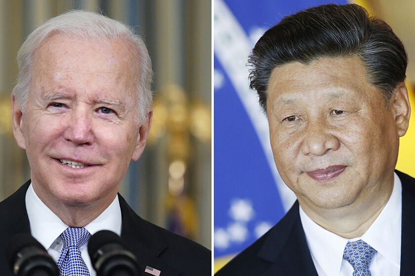 President Biden and China's President Xi Jinping.
