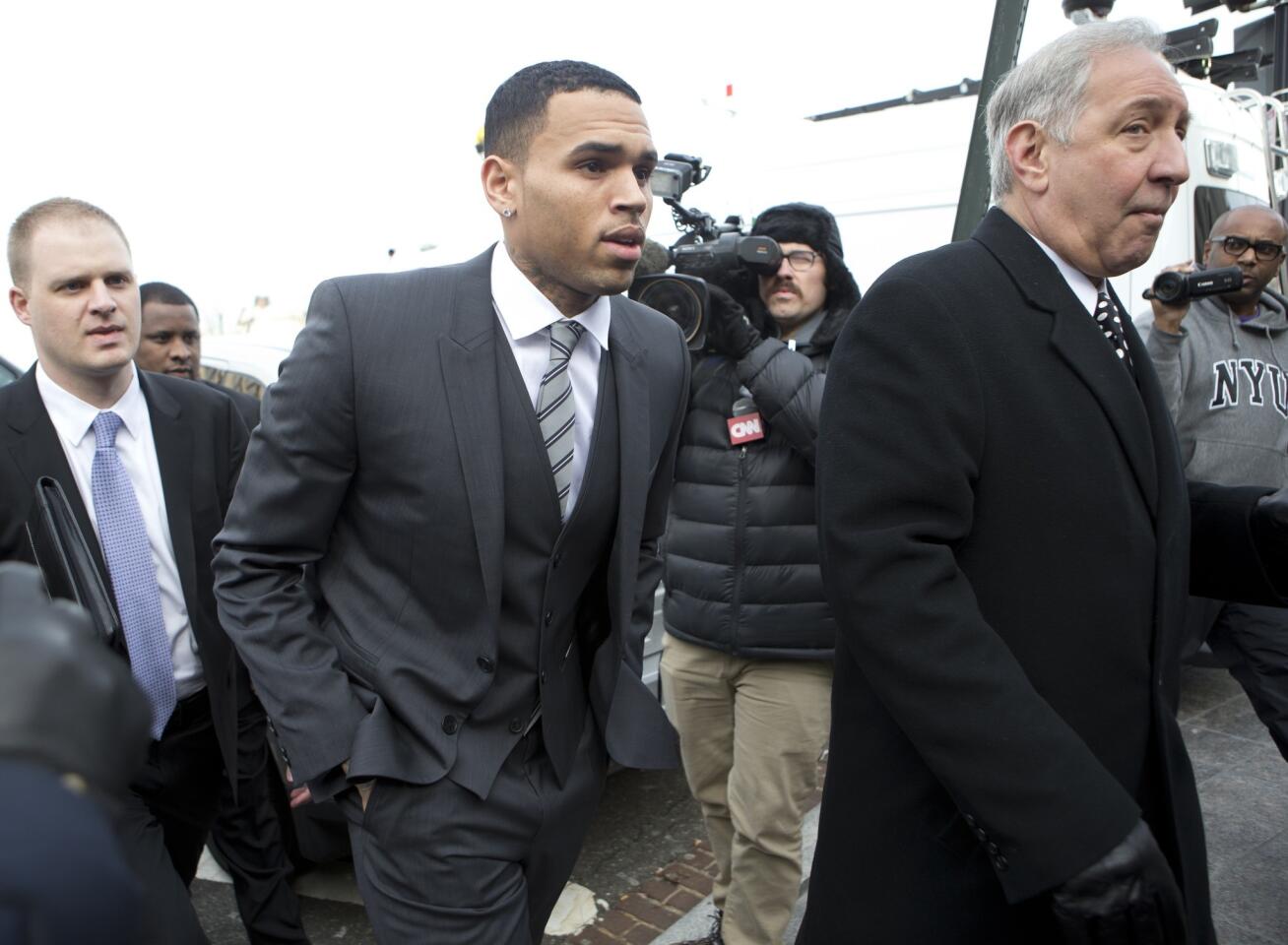 Chris Brown rejects plea deal in D.C. assault case