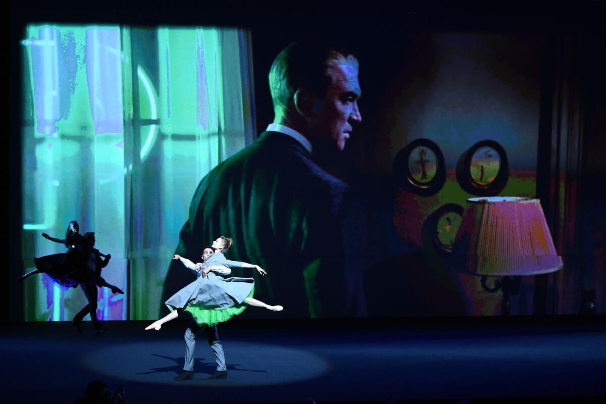 The L.A. Dance Project helped open the Cannes Film Festival with a tribute to Hitchcock's "Vertigo."