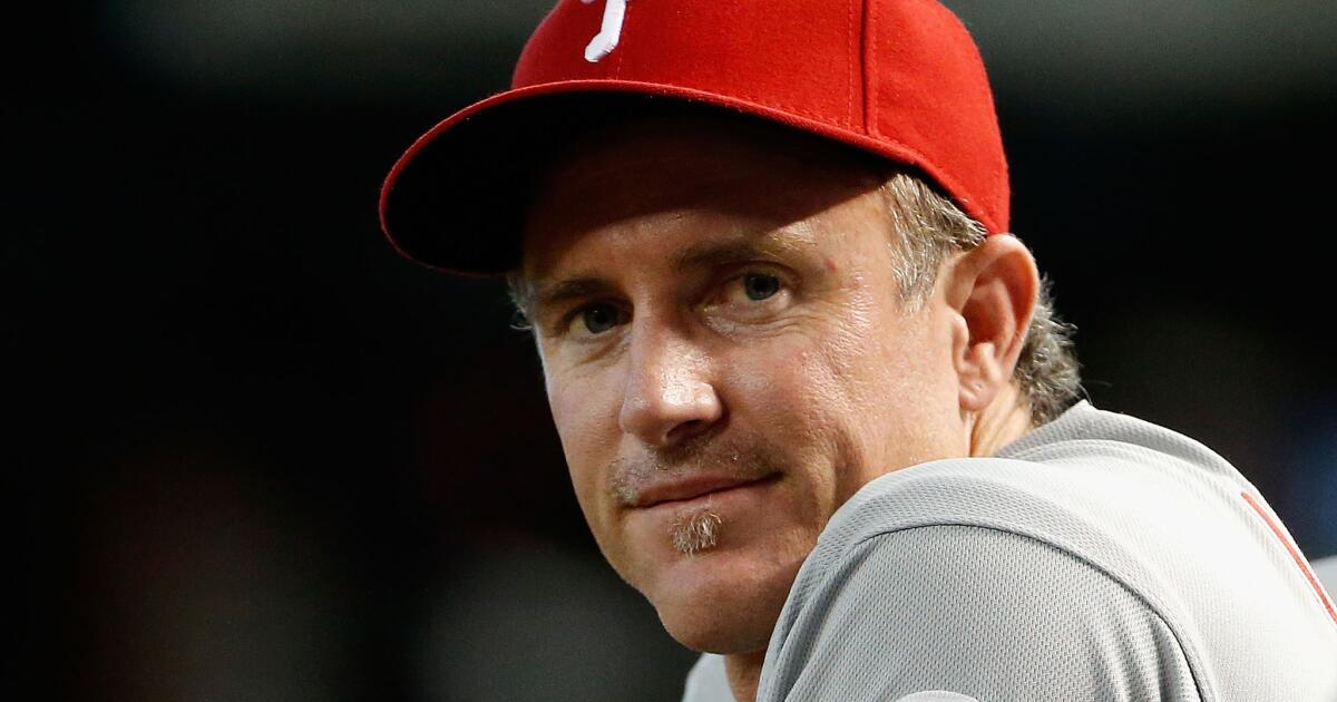 Chase Utley and Jimmy Rollins are reunited on the Dodgers