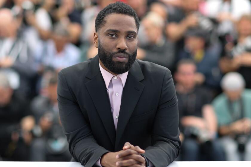 US actor John David Washington poses on May 15, 2018 during a photocall for the film "BlacKkKlansman" at the 71st edition of the Cannes Film Festival in Cannes, southern France. / AFP PHOTO / Valery HACHEVALERY HACHE/AFP/Getty Images ** OUTS - ELSENT, FPG, CM - OUTS * NM, PH, VA if sourced by CT, LA or MoD **