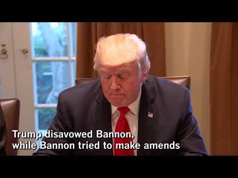 Trump S Unleashes On Steve Bannon He Lost His Mind