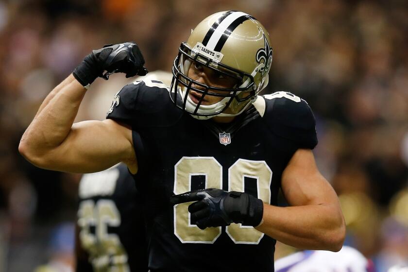 Jimmy Graham played so much in the slot and out wide for the New Orleans Saints last season, when the team franchise tagged him as a tight end this year, he requested to be classified as a wide receiver.