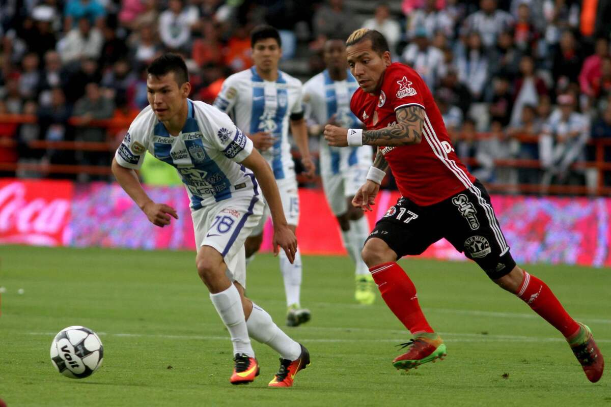 El goleador de Xolos de Tijuana, Dayro Moreno, podría volver a su país con el Atlético Nacional.