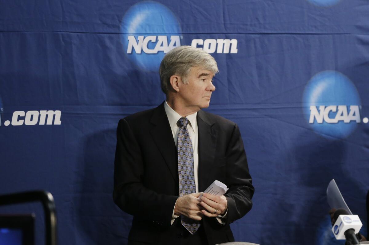 NCAA President Mark Emmert has called a move by college football players at Northwestern to unionize "ridiculous," but acknowledged the potential implications would be "profound, to say the least."