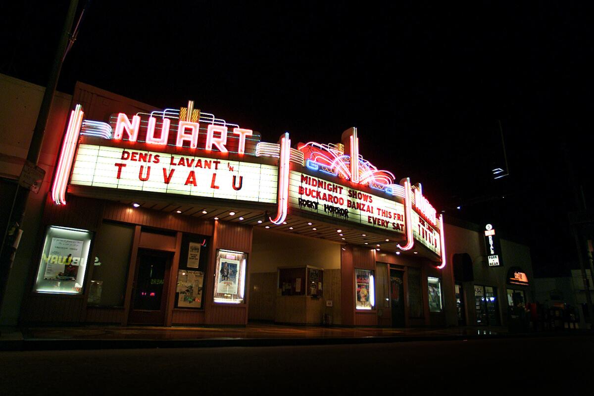 The Nuart Theater. (Robert Gauthier / Los Angeles Times)