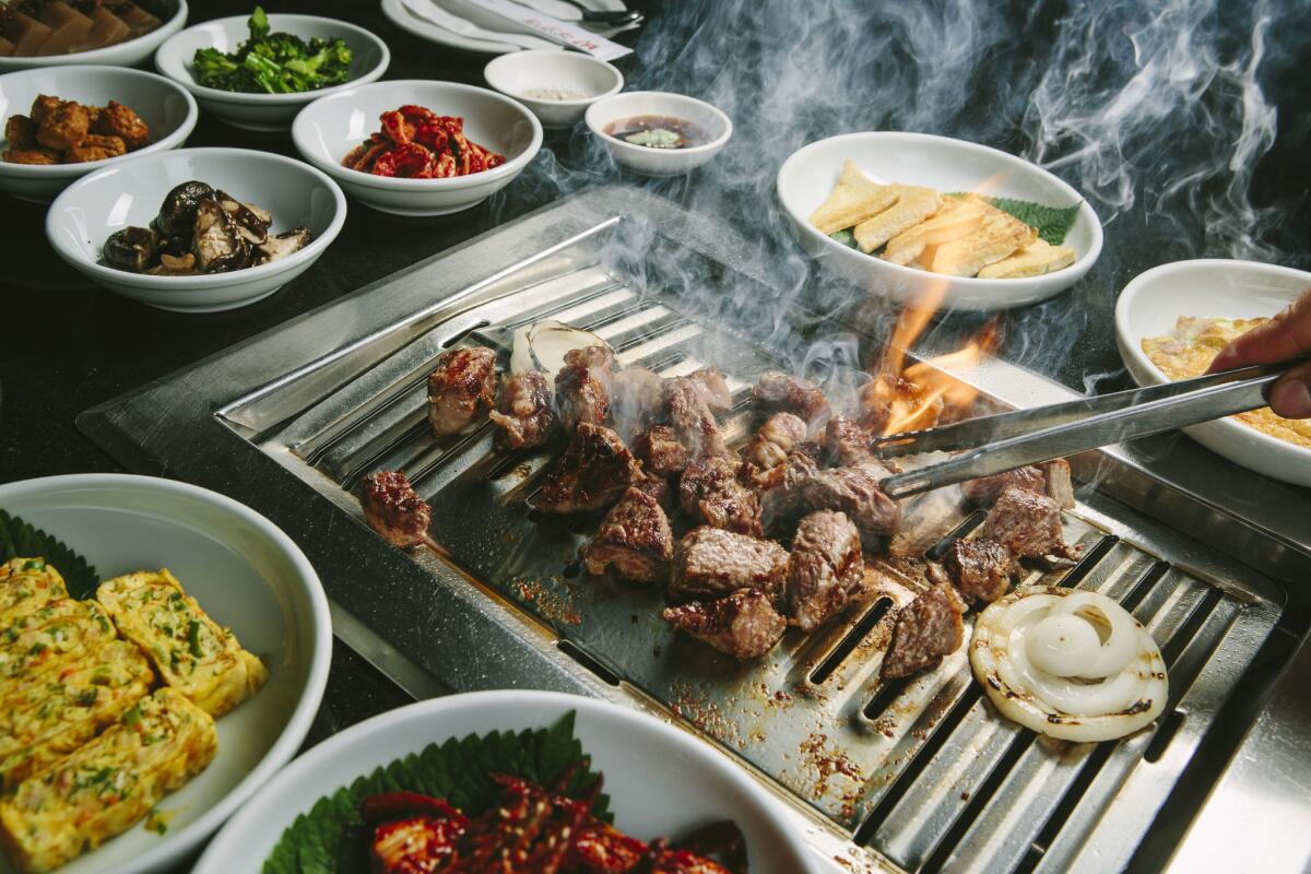 Korean barbecue at Park's BBQ