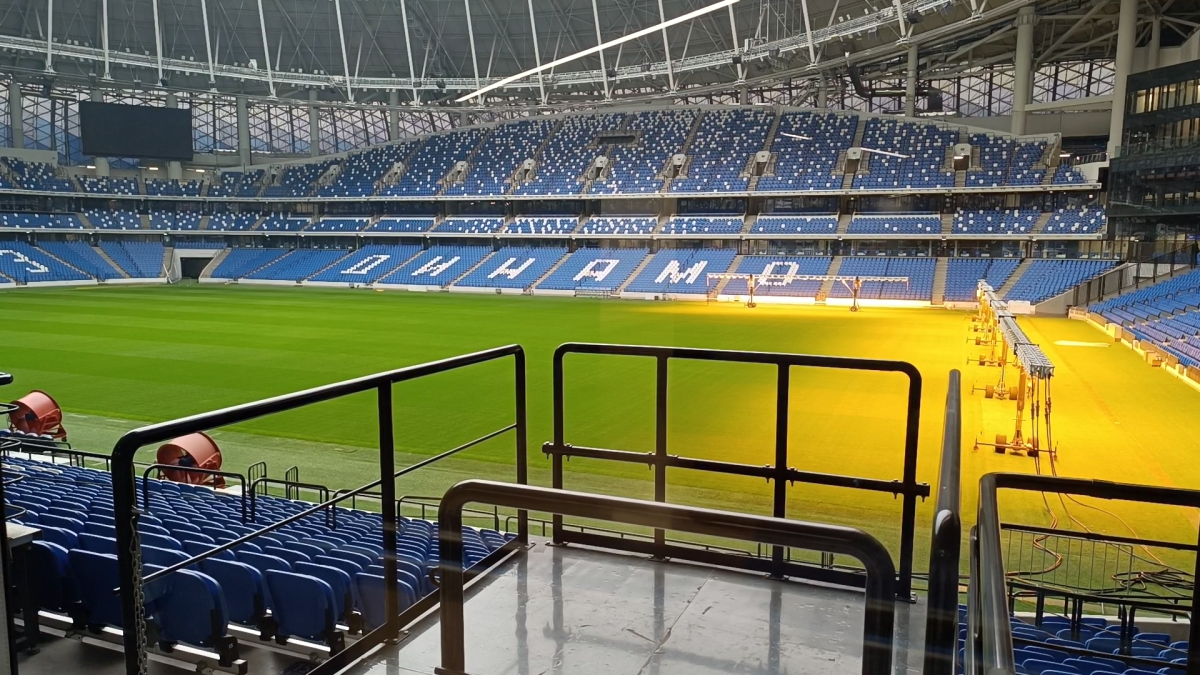 Estadio de Dinamo de Moscú.