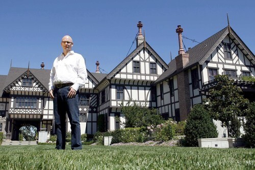 Kelly Porter, a venture capitalist, owns Stonebrook Court, a 30,000-square-foot mansion on 7.5 acres in Los Altos Hills, Calif.