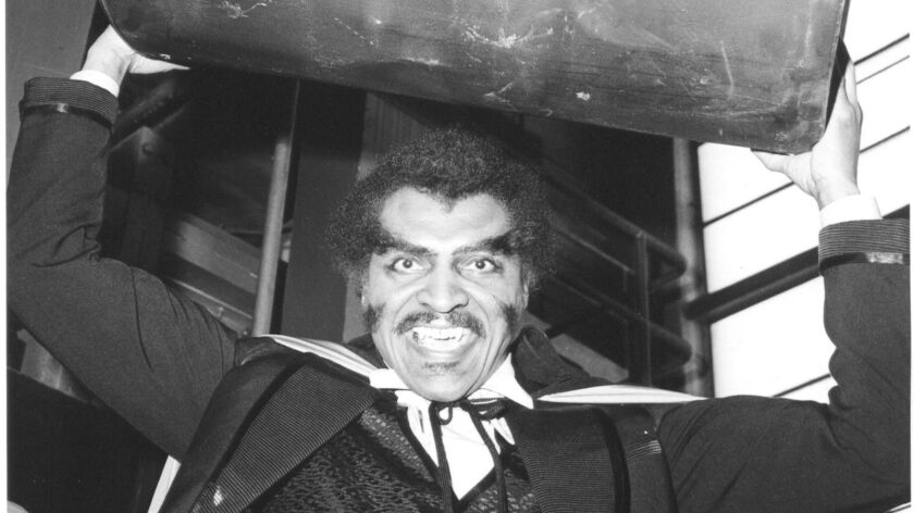 Willam Marshall, van de zwart georiënteerde vampier shocker, "Blacula."Blacula."