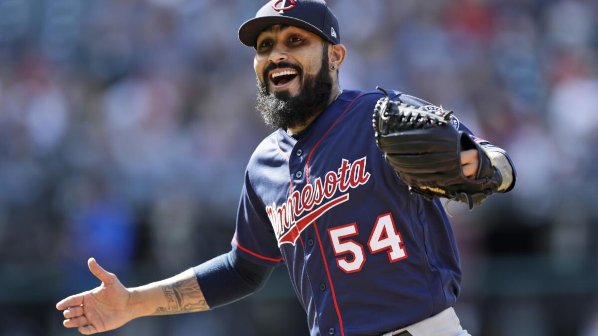 Reliever Sergio Romo will return to Twins