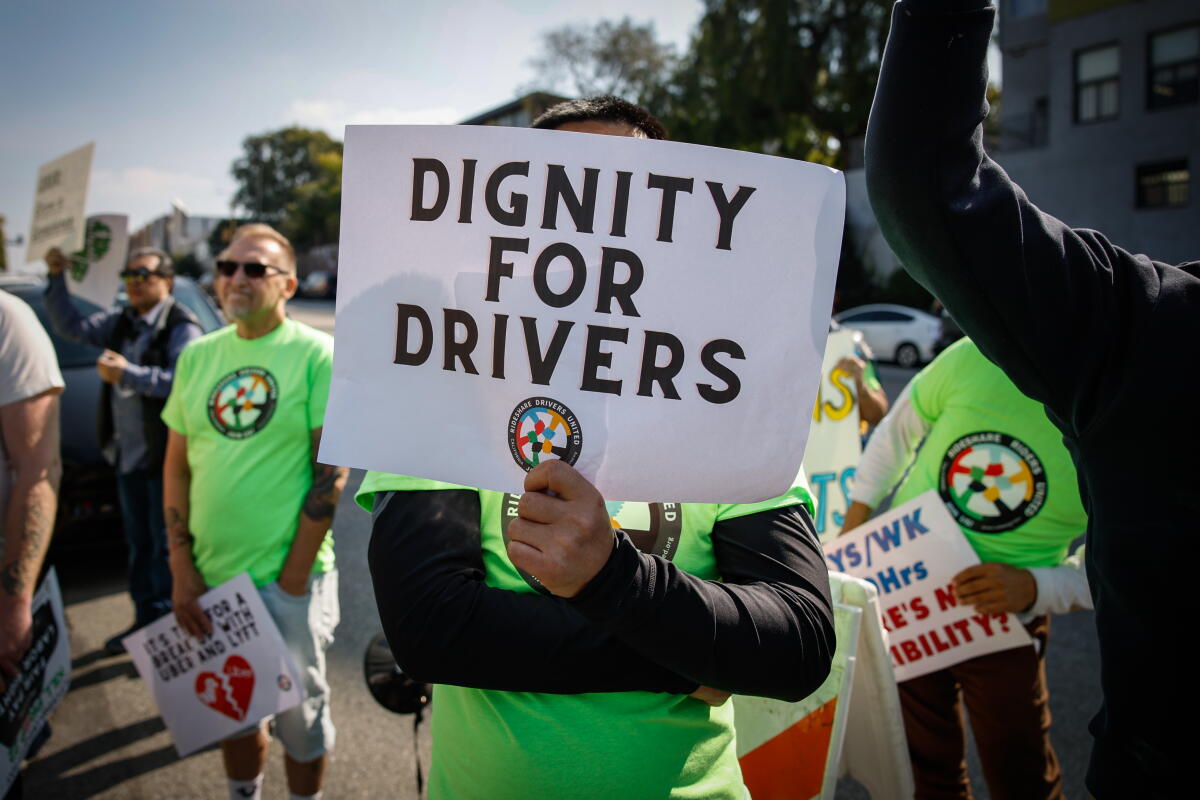 Driver Riots A Valentine's Day drivers strike hits Uber, Lyft and DoorDash - Los ...