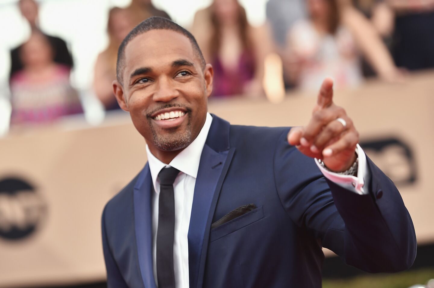 Actor Jason George ("Grey's Anatomy") attends the awards.