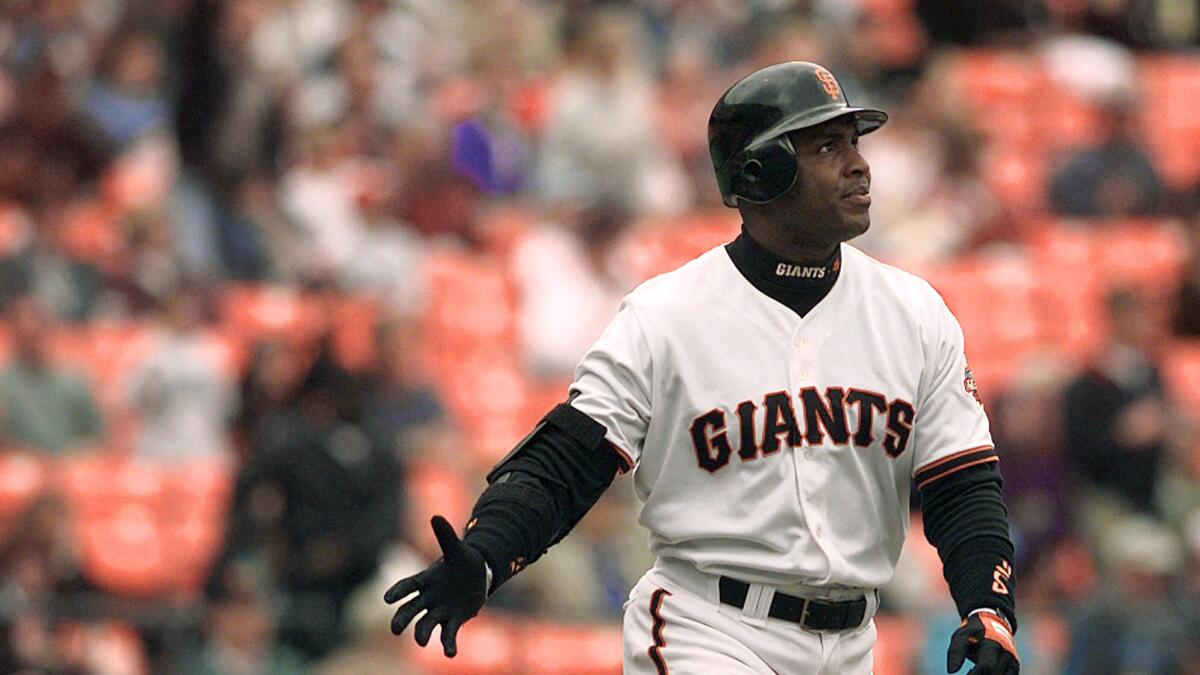 Commentary: Barry Bonds didn't make the Hall of Fame. Get over it. - Los  Angeles Times