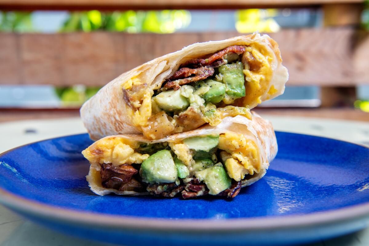 Breakfast burrito from All Time