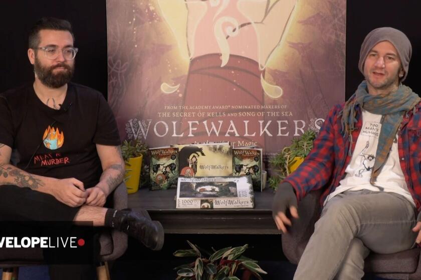 ‘Wolfwalkers’ directors Tomm Moore and Ross Stewart on their love of classic painted animation style
