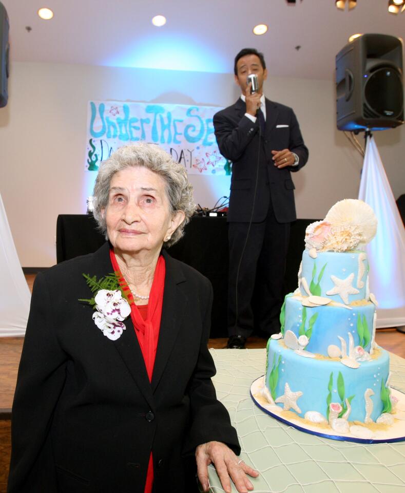 Photo Gallery: Adult Recreation Center celebrates 90-year olds in Glendale with party