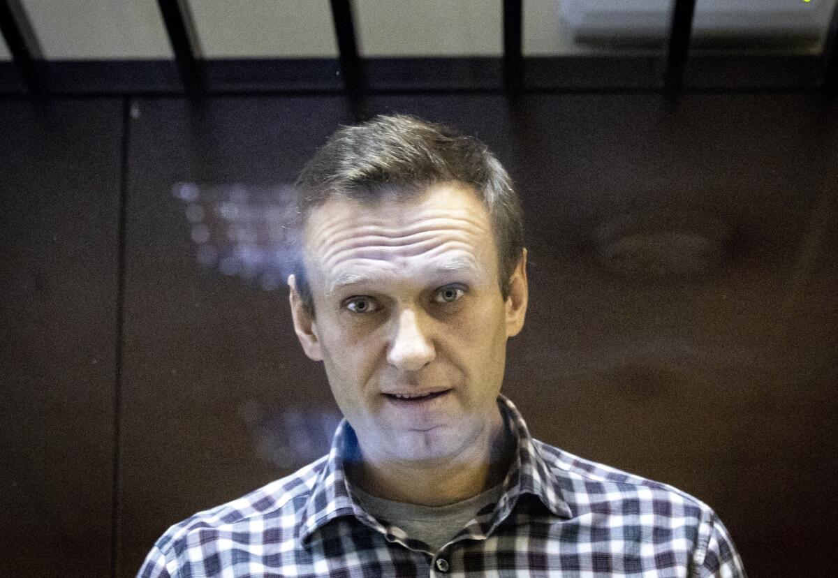 Russian opposition activist Alexei Navalny