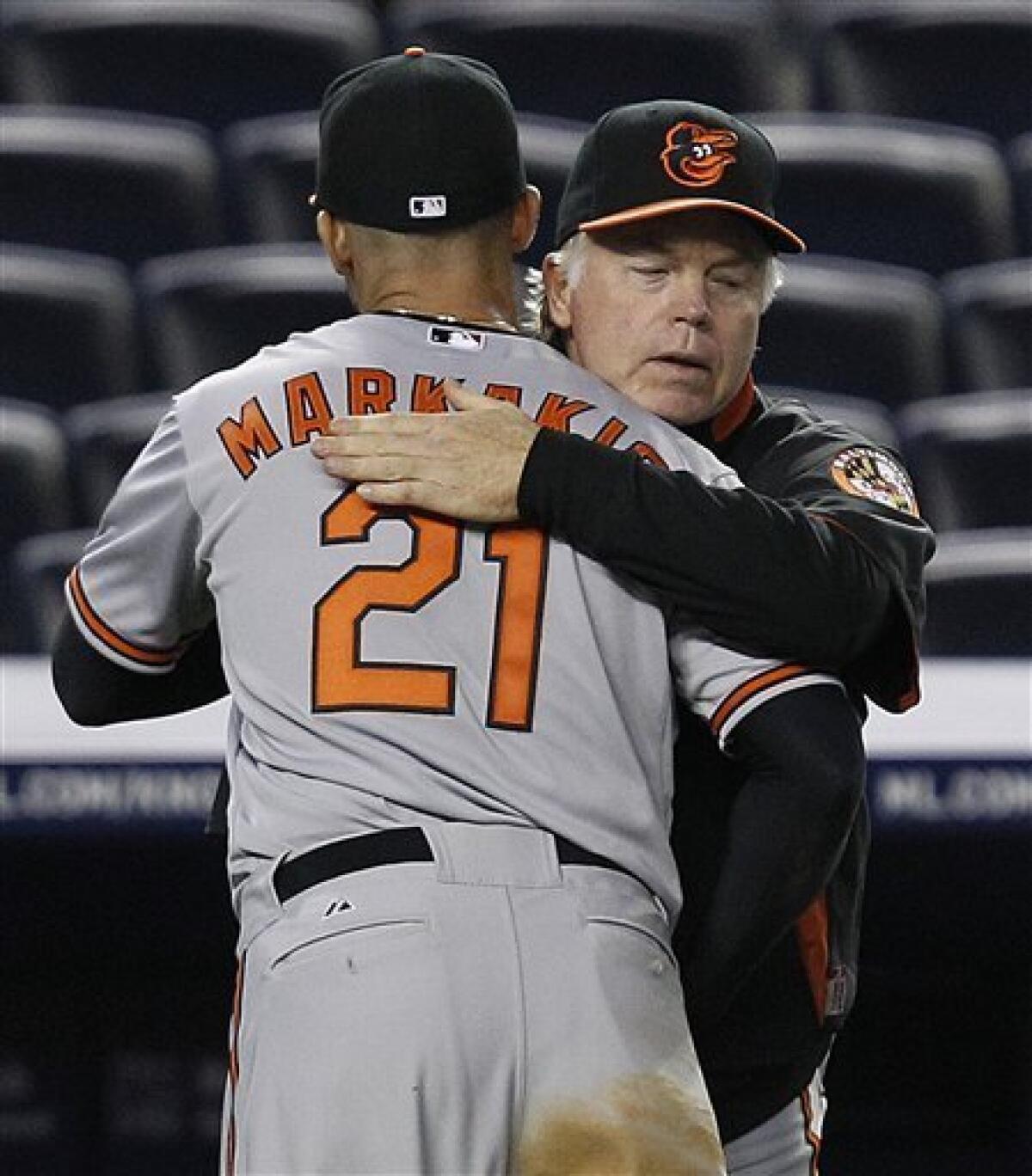 Showalter gets 1,000th win, Matusz ends skid - The San Diego Union