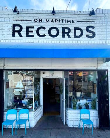 On Maritime Records storefront