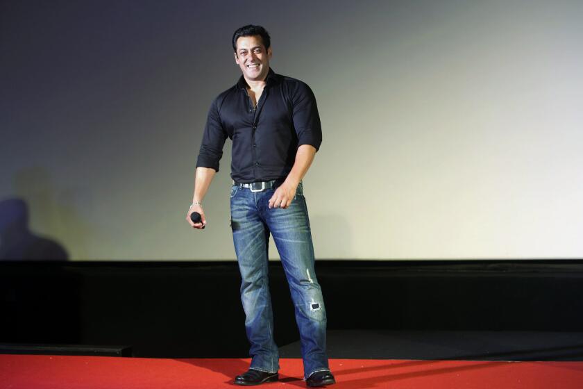 Indian actor Salman Khan, shown in a July 15, 2015, file photo, was acquitted of using unlicensed arms while hunting in northwestern India 18 years ago.