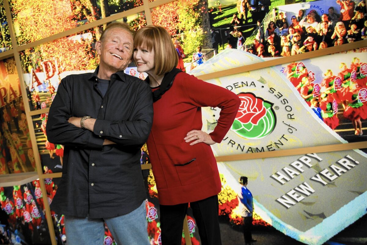 Bob Eubanks and Stephanie Edwards, who first hosted KTLA's Rose Parade coverage together in 1982, are ending their run with the 2016 festivities.