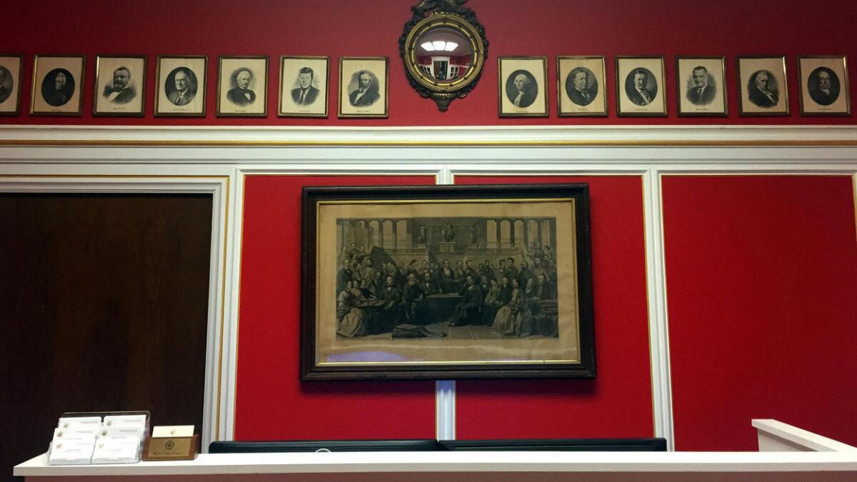 Aaron Schock's congressional office was decorated in a motif inspired by the PBS period drama "Downton Abbey."