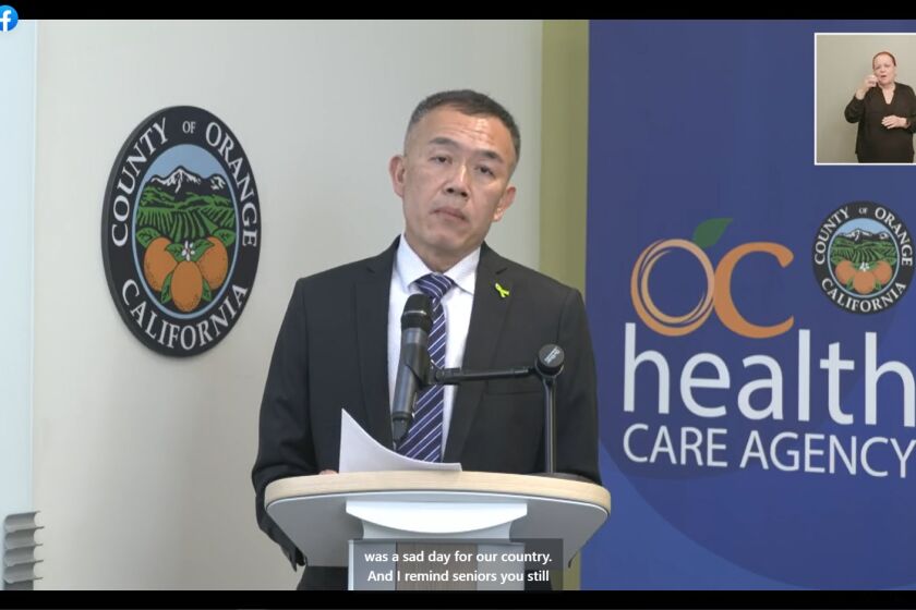 Dr. Clayton Chau, the director of the Orange County Health Care Agency, shares latest COVID-19 information. 