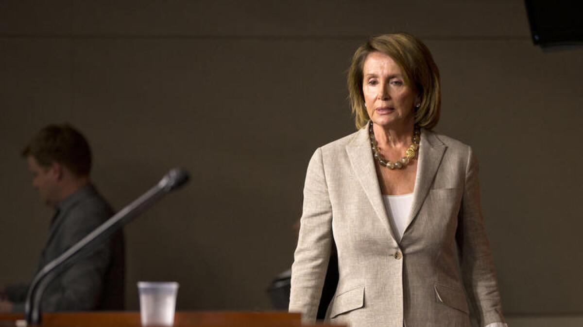 Rep. Nancy Pelosi (D-San Francisco).