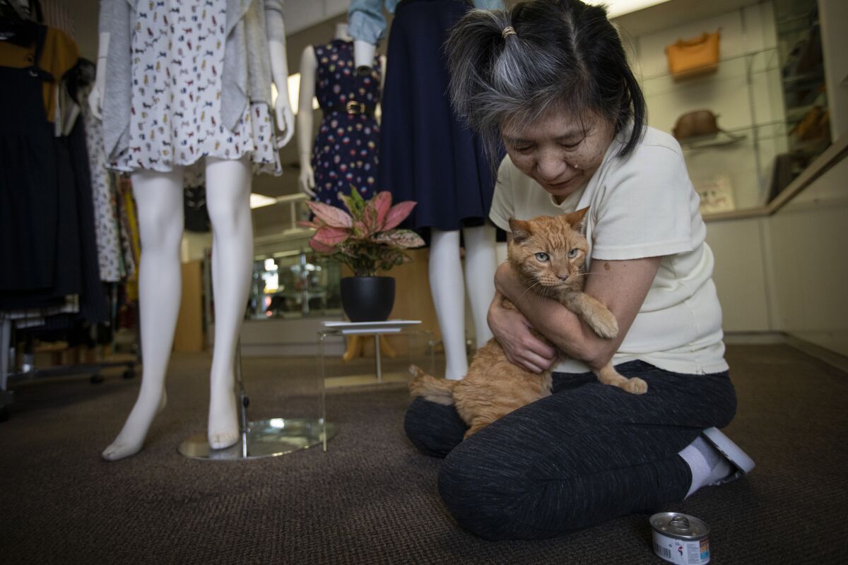 Kiyoko Kimball, owner of Ashiya